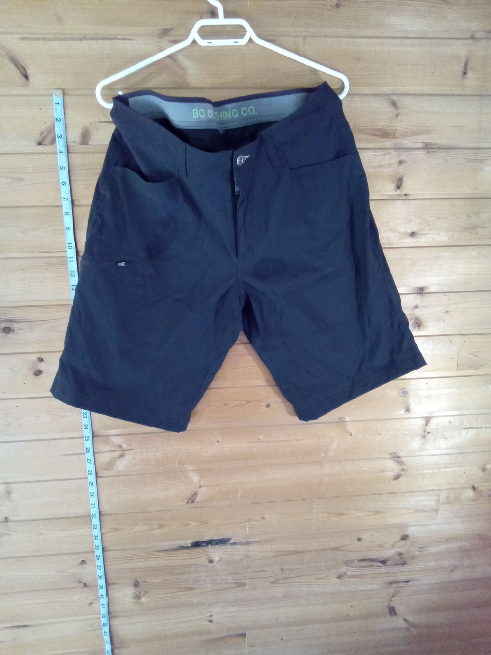 BC Clothing Co. Men's Black Hybrid Shorts
